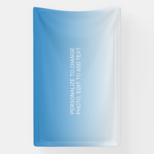 カスタム写真アートワーク誕生日パーティー展示会 横断幕 (縦)