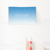 カスタム写真アートワーク誕生日パーティー展示会 横断幕 (インサイチュ)