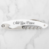 カスタム写真ウェイターのコルク栓抜 ソムリエナイフ (正面)