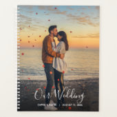 カスタム写真ウェディングプランナー プランナー手帳 (正面)