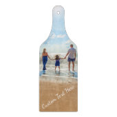 カスタム写真カットボードあなたの写真と文字 カッティングボード (正面)