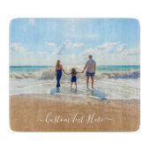 カスタム写真カットボードあなたの写真と文字 カッティングボード (正面)