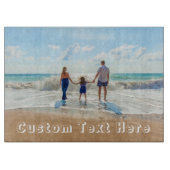 カスタム写真カットボードあなたの写真と文字 カッティングボード (正面)