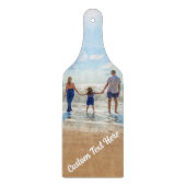 カスタム写真カットボードあなたの写真と文字 カッティングボード (正面)