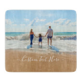 カスタム写真カットボードあなたの写真と文字 カッティングボード (正面)