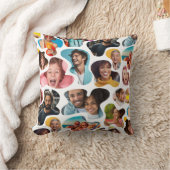 カスタム写真カモフモダンラージ クッション (ブランケット)