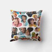 カスタム写真カモフモダンラージ クッション (裏面)