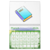 カスタム写真カラーカレンダー カレンダー (3月 2026)