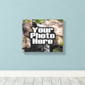 カスタム写真キャンバスプリント キャンバスプリント (インサイチュ (ウッドフロア))