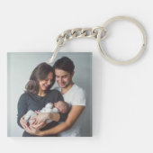 カスタム写真キーチェーン キーホルダー (裏面)