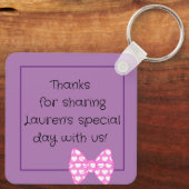 カスタム写真キーチェーン キーホルダー (裏面)