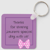 カスタム写真キーチェーン キーホルダー (裏面)