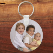 カスタム写真キーホルダー – 自分の写真！ キーホルダー (正面)