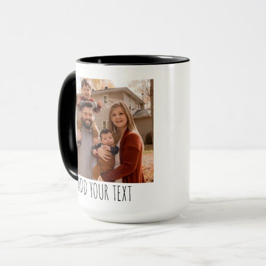 カスタム写真ギフトパーソナライズされた理想的なギフトアイディア マグカップ (正面左)