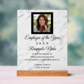 カスタム写真ギフト企業のアクリル製トロフィプラーク アクリルサイン (ニュートラル)