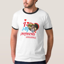 カスタム写真ギフト：「ガールフレンドのジェシカが大好き