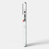 カスタム写真クリスマスサンタハットペットホホホホホ Case-Mate iPhoneケース (裏面 / 左)