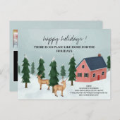 カスタム写真クリスマス実在財団代理人 シーズンポストカード (正面/裏面)