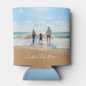 カスタム写真クーラーボックスお客様の写真と文字 缶クーラー (裏面)