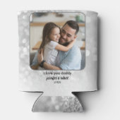 カスタム写真クーラーボックス- Memorial Keepsake 缶クーラー (裏面)