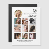 カスタム写真グリッドコラージュビューティーソーシャルメディア (正面/裏面)