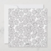 カスタム写真コラージュとラブジョイピースファミリー シーズンカード (裏面)