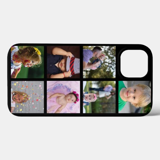 カスタム写真コラージュのカスタマイズ可能なCase-Mate iPhone Case-Mate iPhoneケース (裏面 (横))