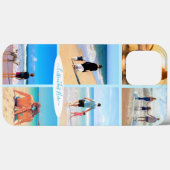 カスタム写真コラージュ文字ご家族のiPhoneケース Case-Mate iPhoneケース (裏面 (横))