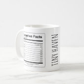 カスタム写真コラージュ犬のブリードファクトチワワ コーヒーマグカップ (正面左)