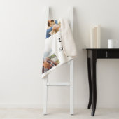 カスタム写真コラージュ結婚のラブホワイト シェルパブランケット (インサイチュ)