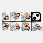 カスタム写真コラージュ7角写真黒 Case-Mate iPhoneケース (裏面 (横))