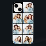 カスタム写真コラージュ7角写真黒 Case-Mate iPhone 14ケース<br><div class="desc">7枚のカスタマイズサンプル画像を正方形の写真に置き換えお気に入りの、この写真コラージュデザイン。黒い保背景か違うは「パーソナクリックリ」メカスタマイズニューの「さらに」で色を選択する。</div>