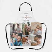 カスタム写真コラージュ・ダディ・ザ・グリル・マスター・ファーザー エプロン (正面)