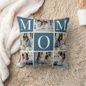 カスタム写真コラージュMOMギフト装飾用クッション クッション (ブランケット)
