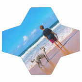 カスタム写真サッカーのボールあなたの写真のギフトお気に入りの写真 サッカーボール (フラット)