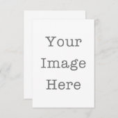 カスタム写真サンキューカードパーソナライズされた サンキューカード (正面/裏面)