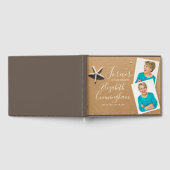 カスタム写真サンディビーチ葬儀記念館 ゲストブック (全面)