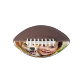 カスタム写真シンプルパーソナライズされたゴルファー アメリカンフットボール (正面)