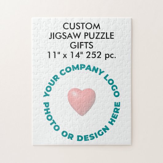 カスタム写真ジグソーパズルプレゼント252ピース11"x14" ジグソーパズル (縦)