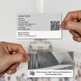 カスタム写真タグラインの社会景観 名刺