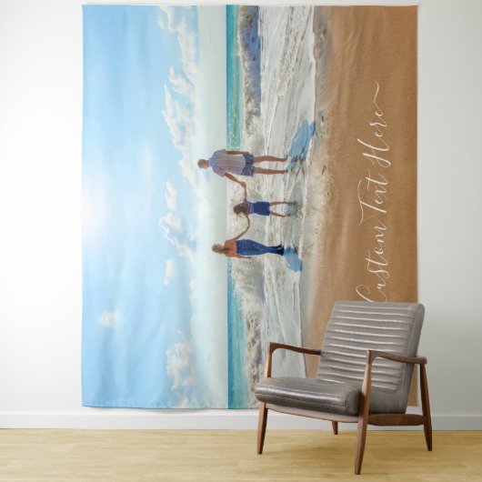 カスタム写真タペストリーあなたの写真と文字 タペストリー (インサイチュ)