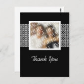 カスタム写真テンプレートサンキューカード ポストカード (正面/裏面)