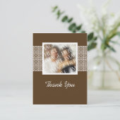 カスタム写真テンプレートサンキューカード ポストカード (スタンド正面)