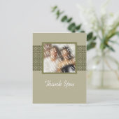 カスタム写真テンプレートサンキューカード ポストカード (スタンド正面)