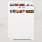 カスタム写真テンプレートデザイン 便箋 (正面/裏面)