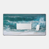 カスタム写真テンプレートパーソナライズされたモダンシンプル デスクマット (キーボード&マウス)