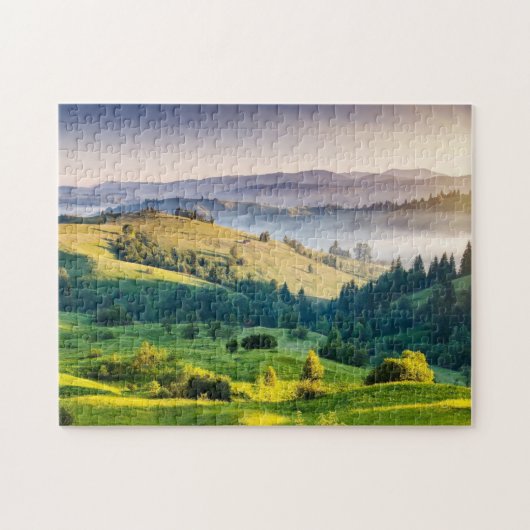 カスタム写真テンプレート ジグソーパズル (横)