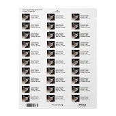 カスタム写真テンプレート ラベル (フルシート)