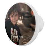 カスタム写真ドレパーソナライズされたザーキャビネット セラミックノブ (右)