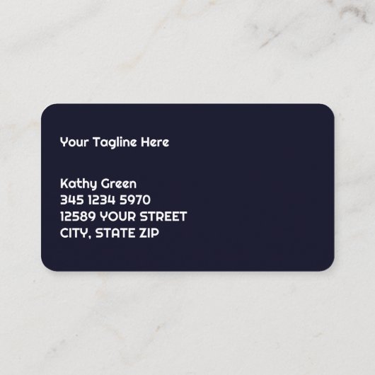 カスタム写真ネイリスト 名刺 (裏面)